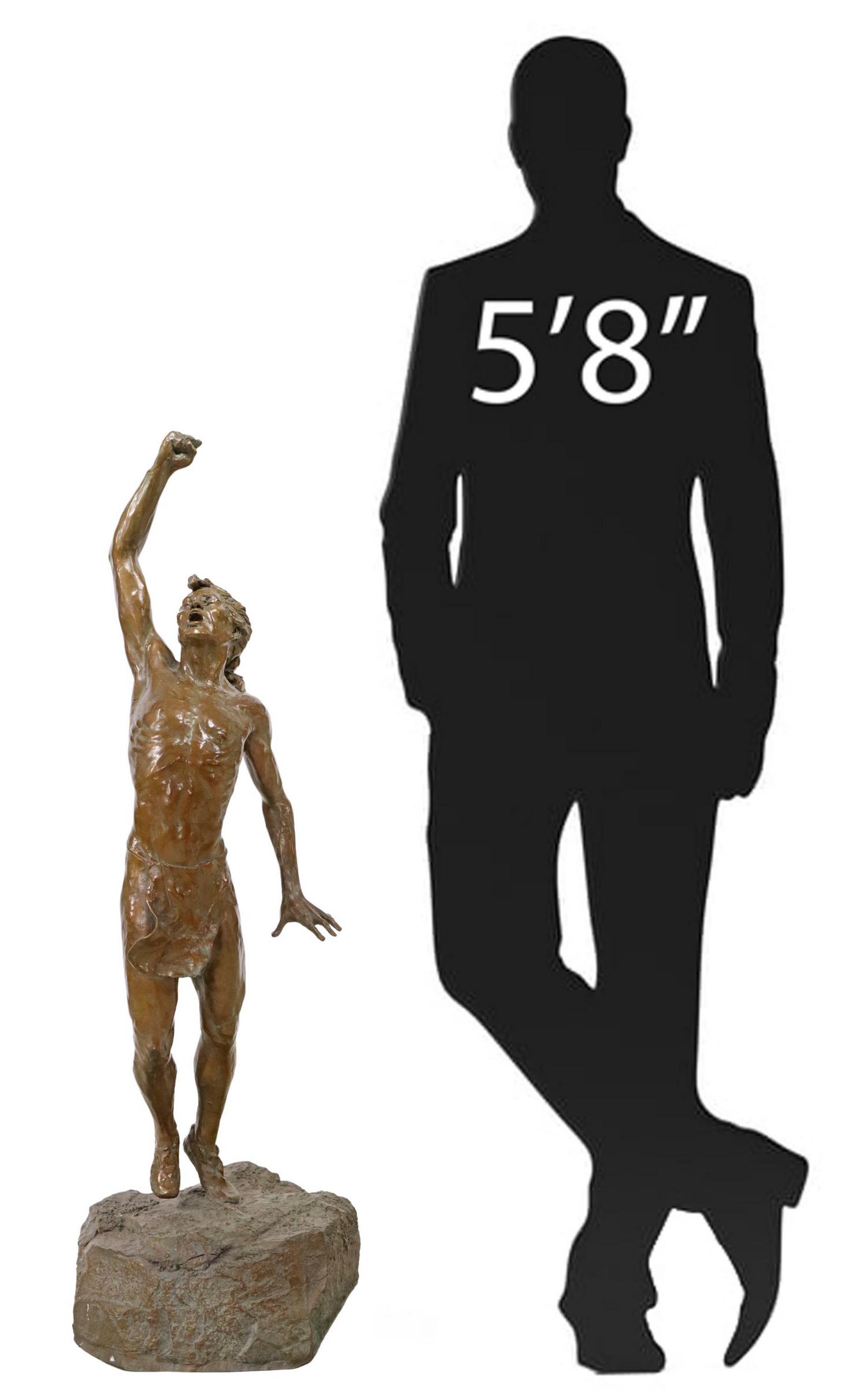 GLENNA MAXEY GOODACRE (1939-2020) BRONZE 'VICTORY' (1 of 6)