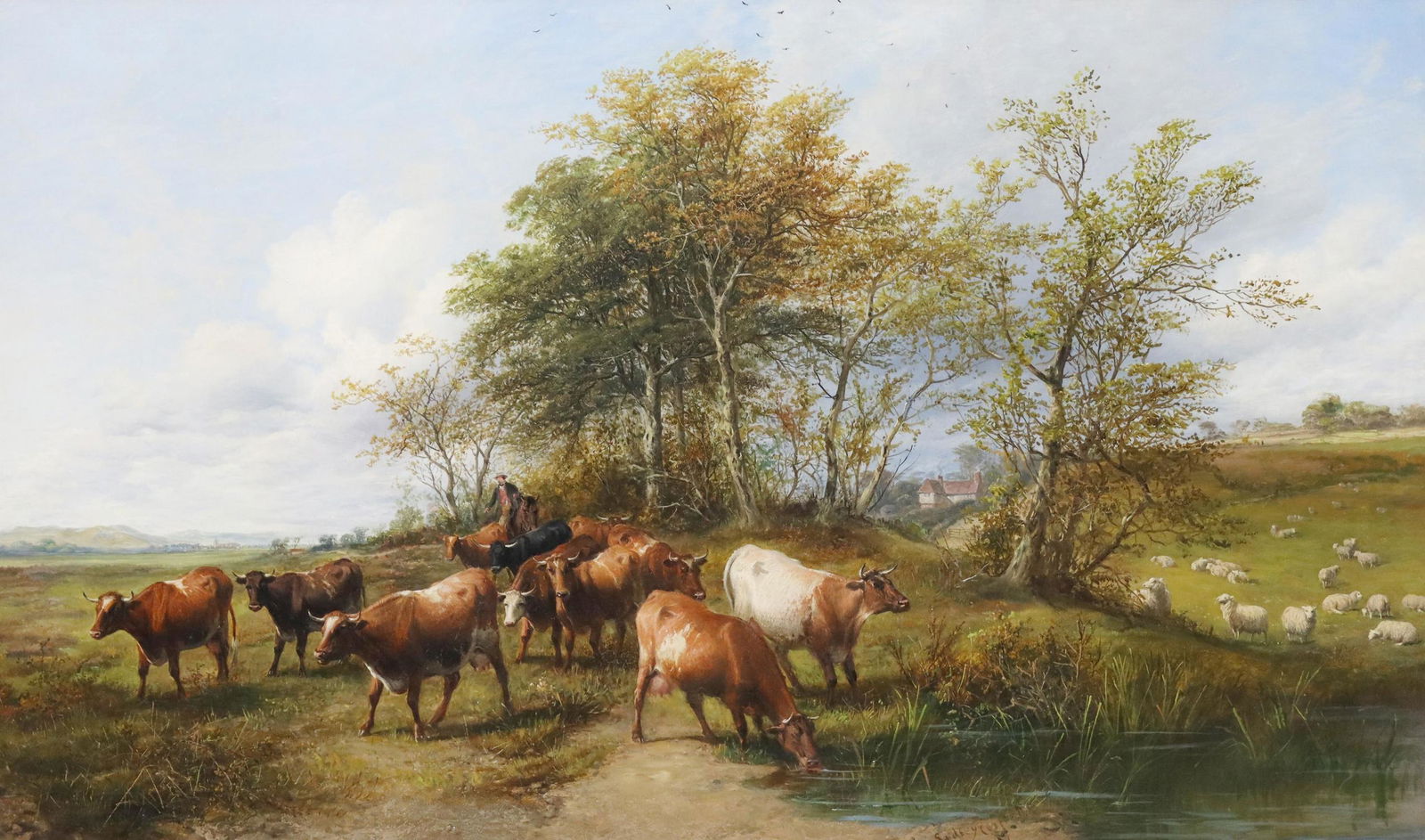 THOMAS SIDNEY COOPER (D1902) DRIVING HOME THE HERD (1 of 6)
