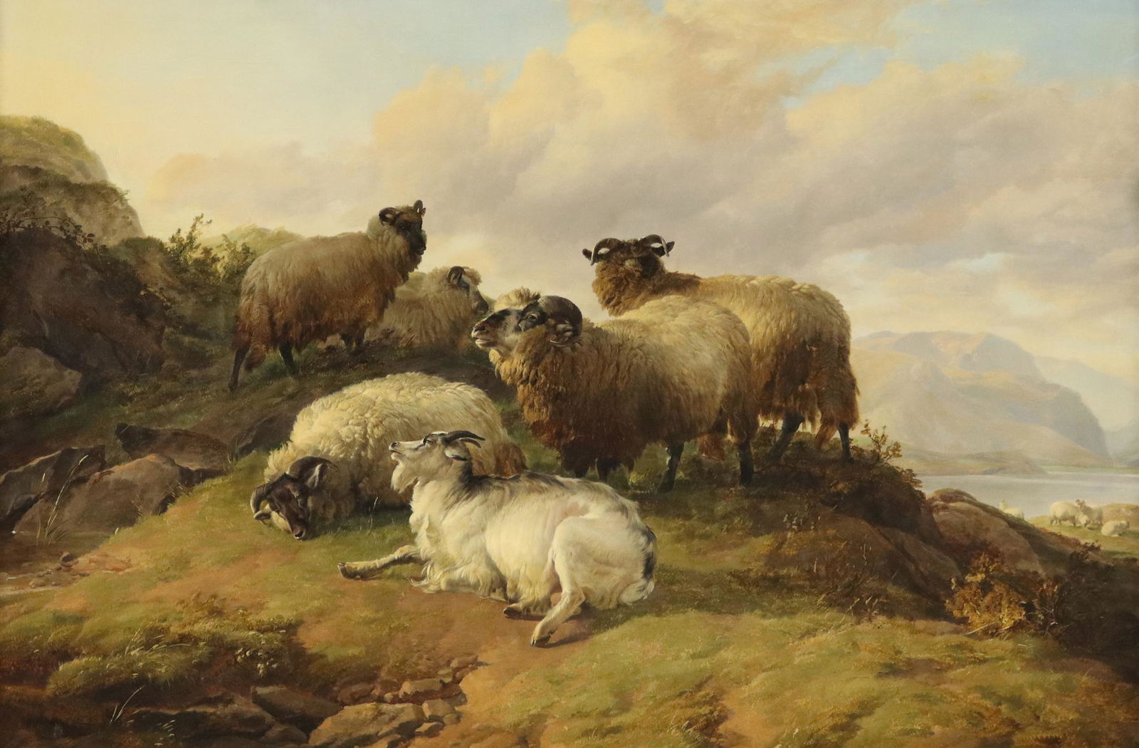 THOMAS SIDNEY COOPER (1803-1902) THE HILL FLOCK (1 of 7)