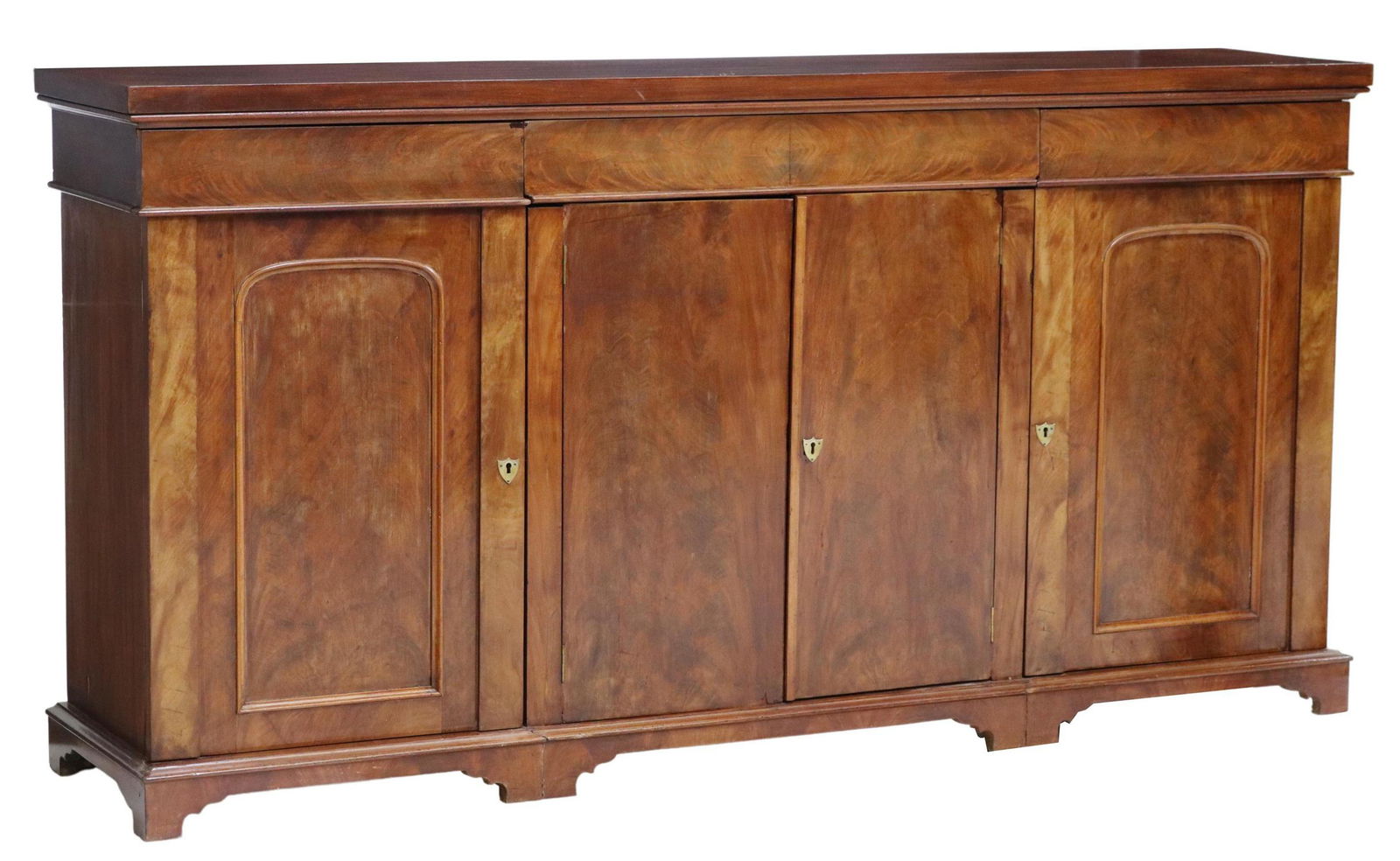 ENGLISH W & C WILKINSON MAHOGANY SIDEBOARD (1 of 6)
