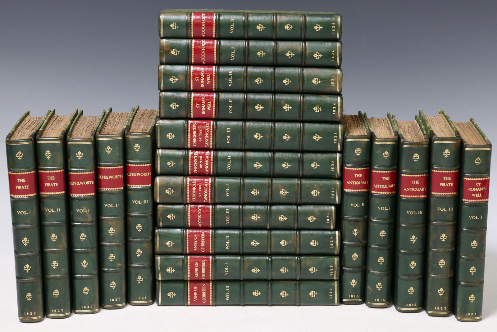 21 VOLS) WORKS BY SIR WALTER SCOTT, FIRST EDITIONS (1 of 5)