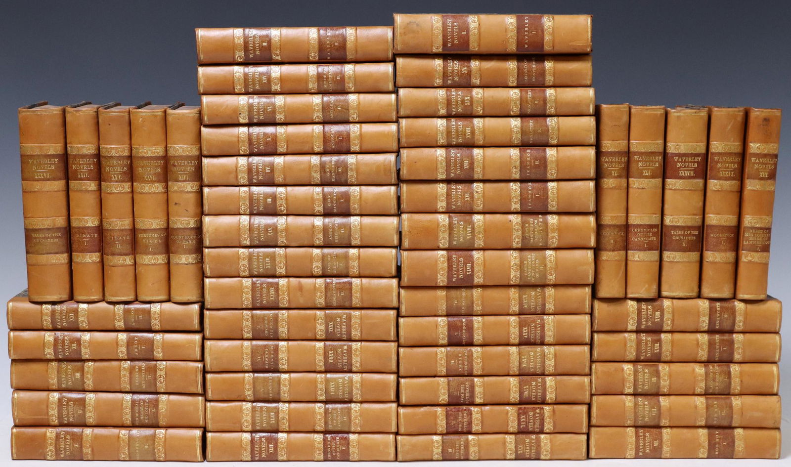 (48 VOLS) SIR WALTER SCOTT 'WAVERLEY NOVELS,' 1836 (1 of 7)