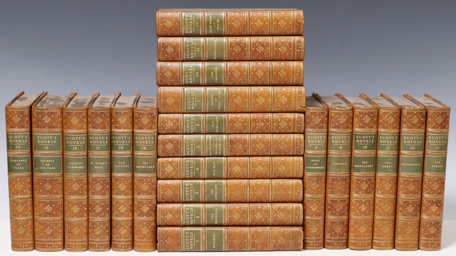 (22) 'THE WAVERLY NOVELS' SIR WALTER SCOTT, 1895 (1 of 3)