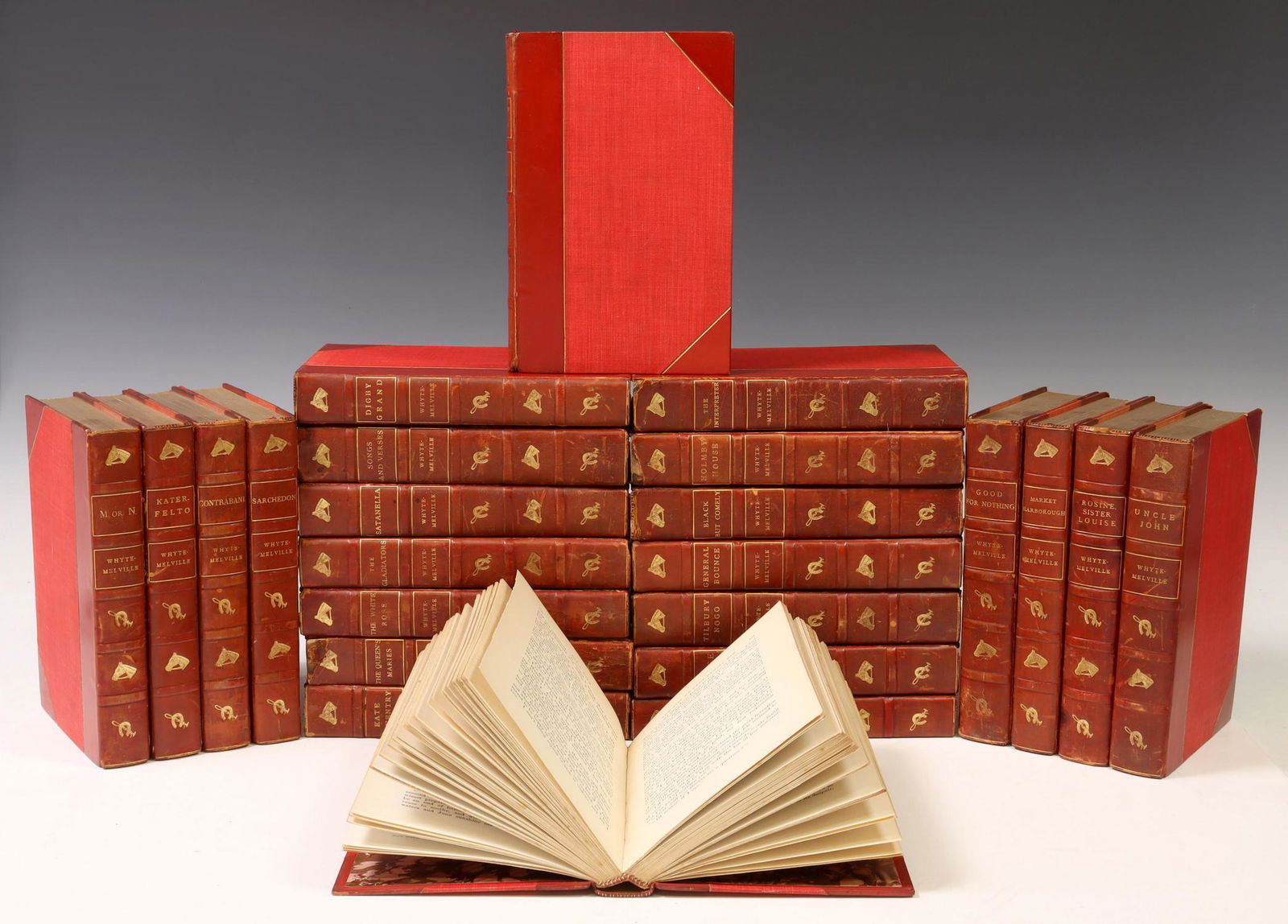 (24 VOLS) THE WORKS OF GEORGE JOHN WHYTE-MELVILLE (1 of 6)