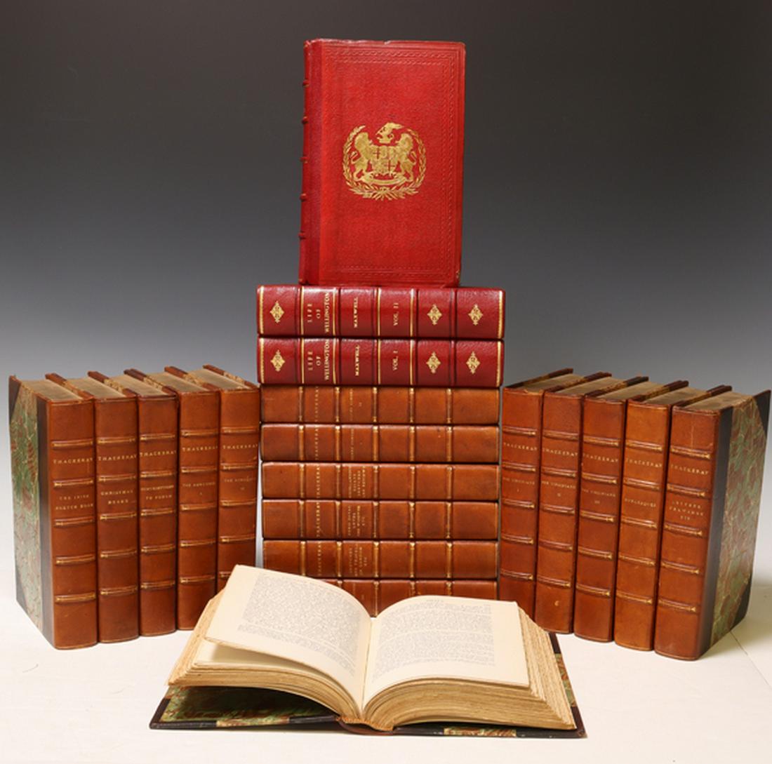 (20) SHELF BOOKS: WILLIAM THACKERAY & W.H. MAXWELL (1 of 7)