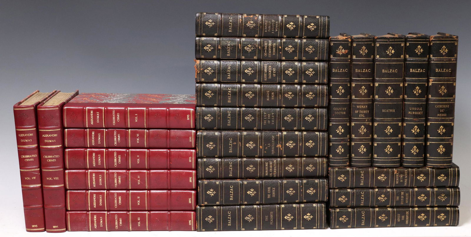 25) BOOKS: FRENCH LITERATURE, BALZAC & DUMAS 19THC (1 of 6)