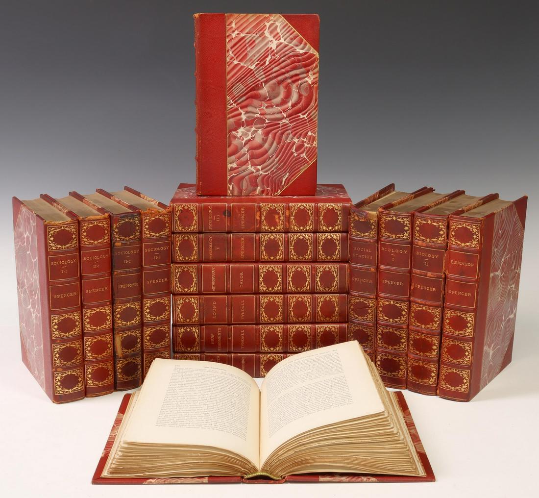 (16) BOOKS: HUMANISTIC SCIENCES & MORE, LEATHER (1 of 9)