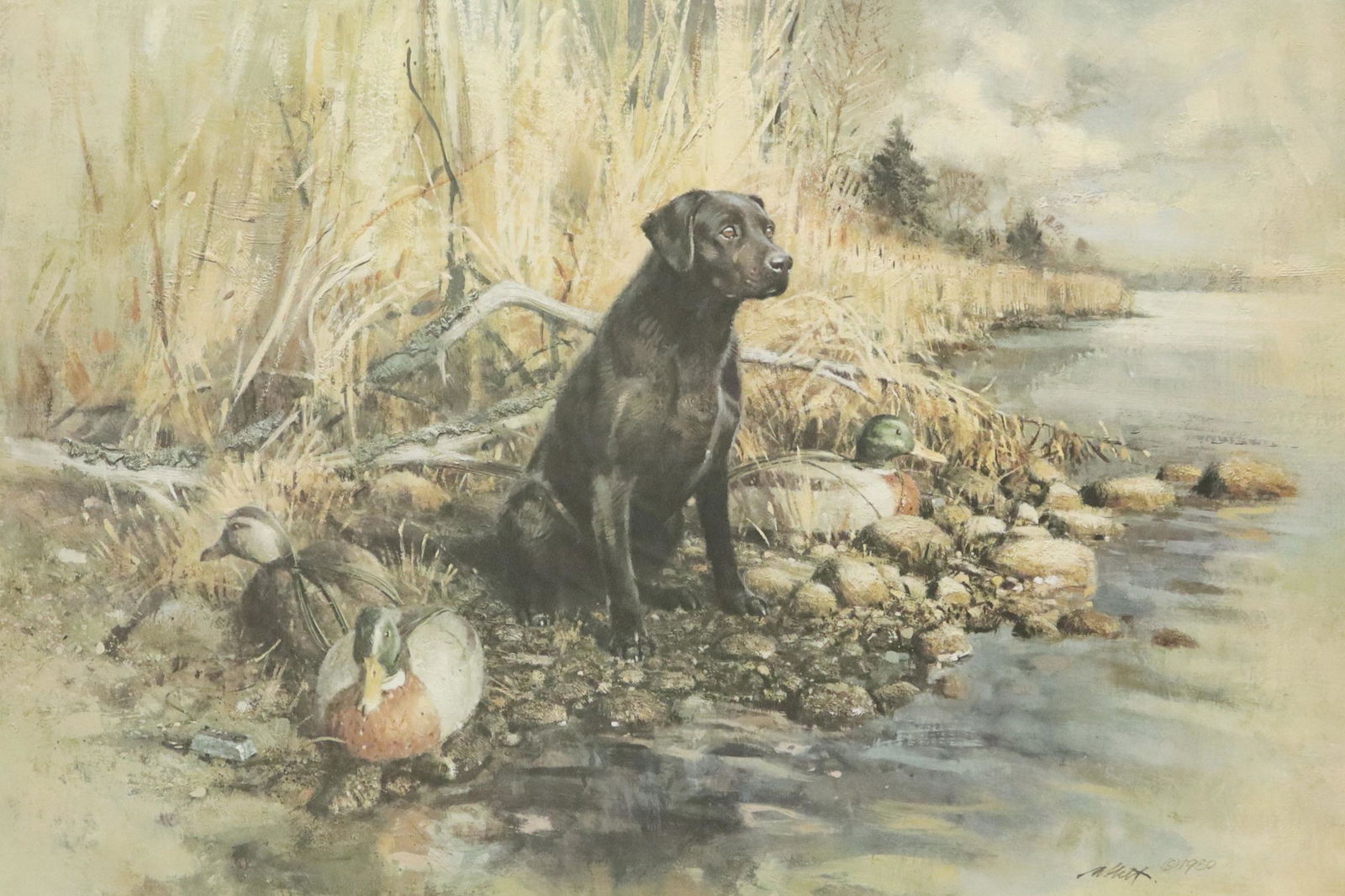 ROBERT ABBETT (D2015) SIGNED PRINT 'SECOND SEASON' (1 of 6)