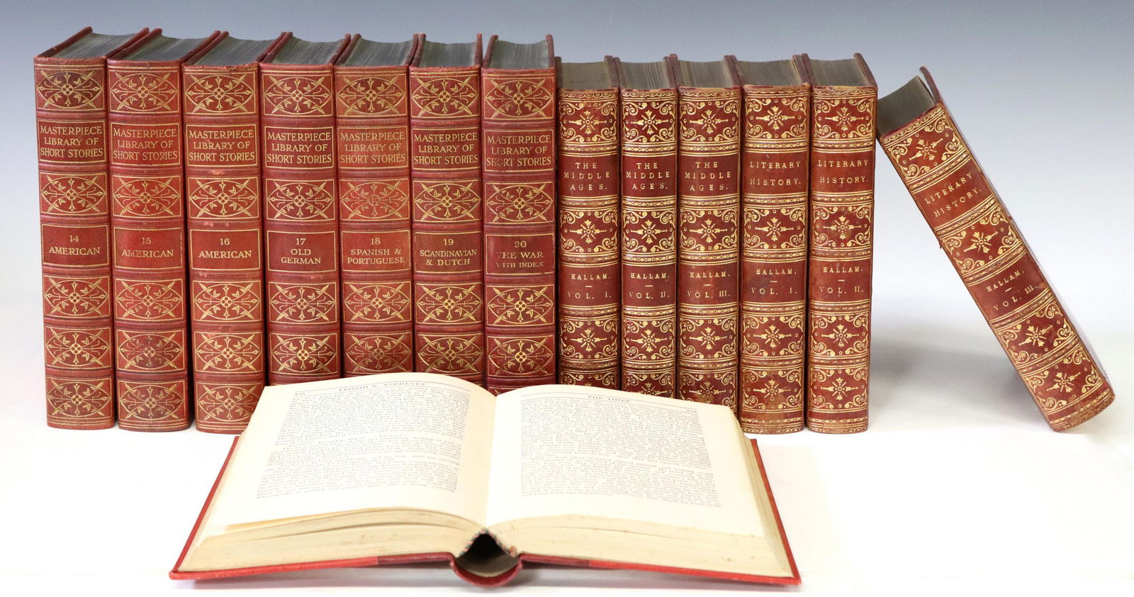 (14 VOLS) HALLAM & SHORT STORIES LIBRARY BOOKS (1 of 8)