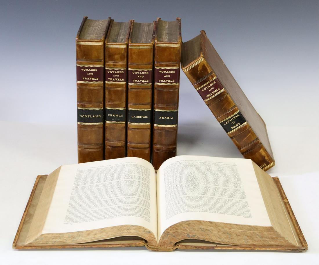 (6 VOLS) JOHN PINKERTON VOYAGES & TRAVELS, 1808 (1 of 8)