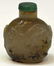 75: CHINESE QING DYNASTY CARVED AGATE SNUFF BOTTLE