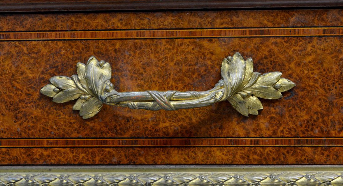 FRENCH DISPLAY SERVER, MARBLE COLUMNS, ORMOLU - 5