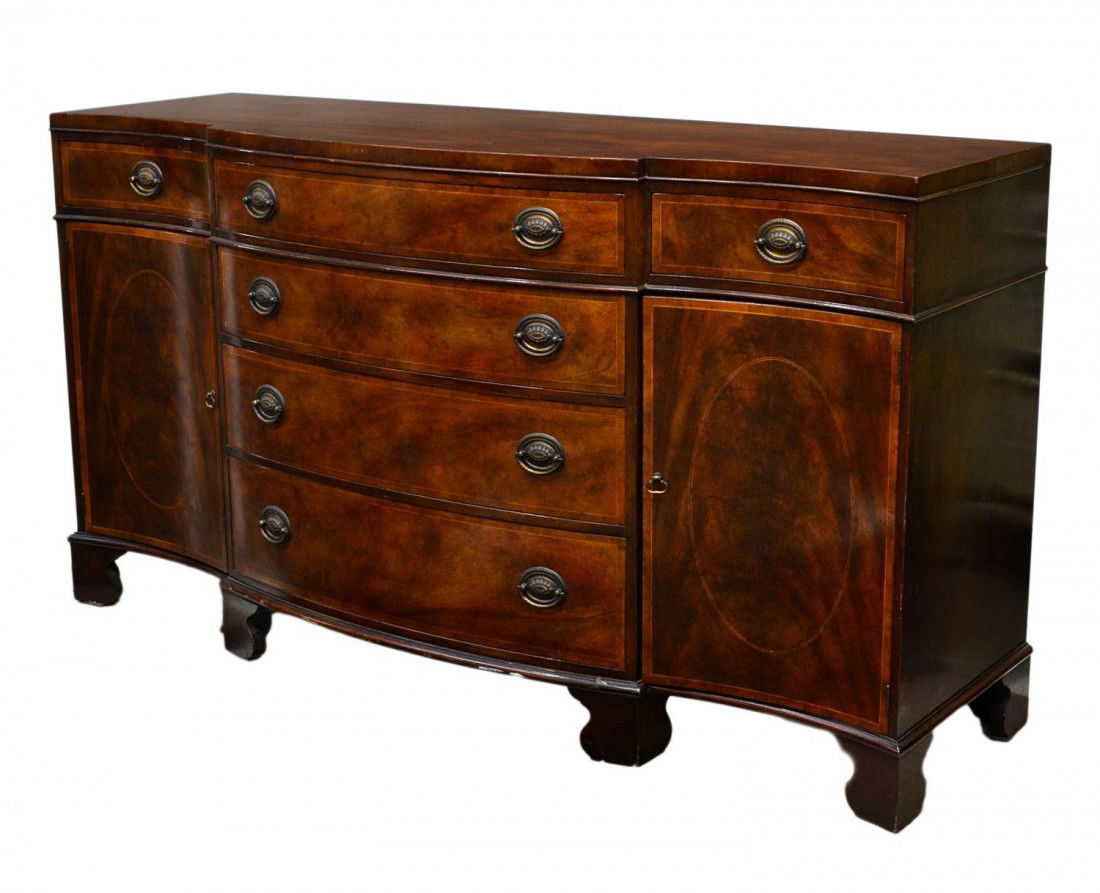 738 BAKER FURNITURE COMPANY MAHOGANY SIDEBOARD
