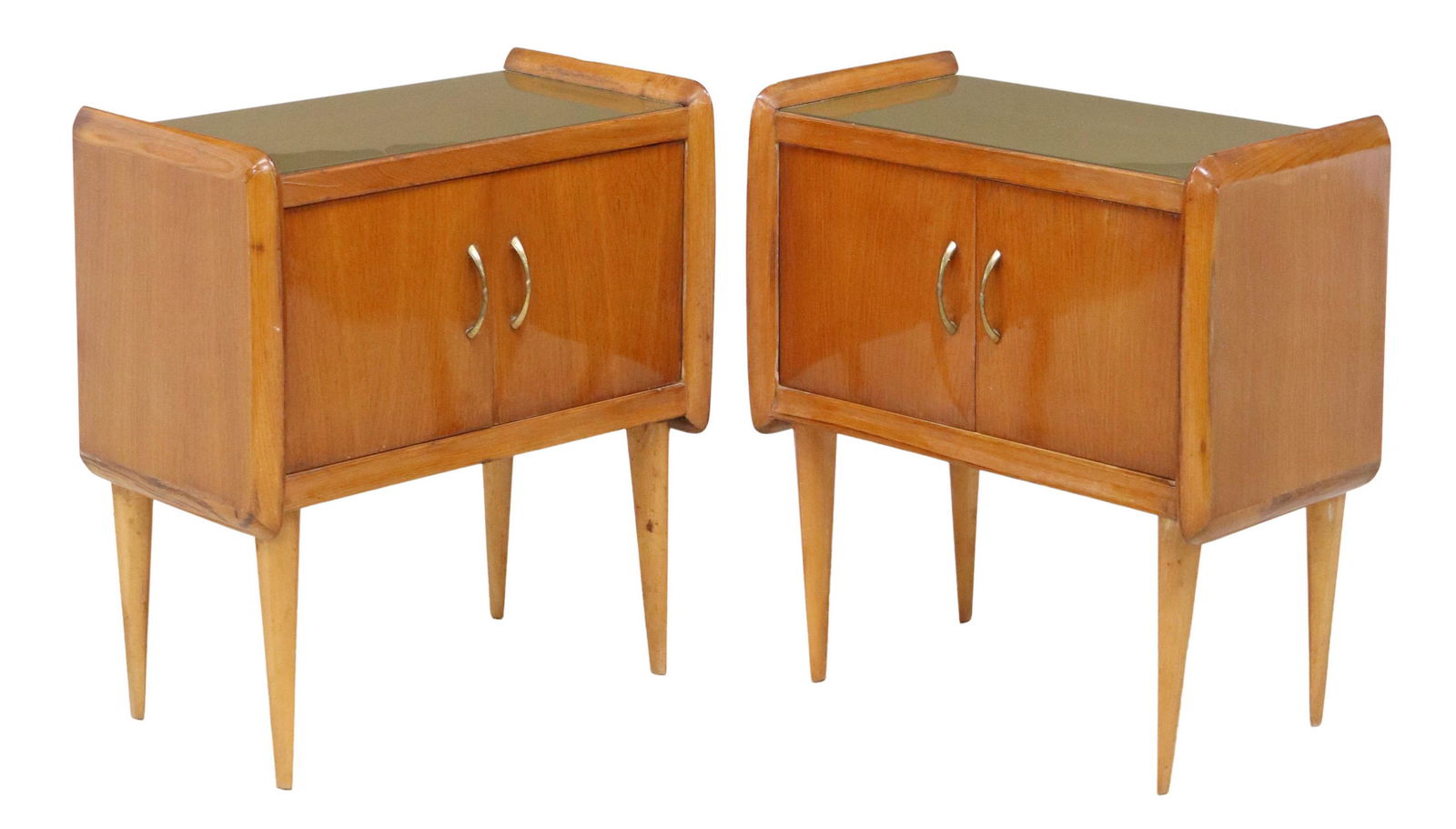 (2) ITALIAN MID-CENTURY MODERN NIGHTSTANDS (1 of 5)