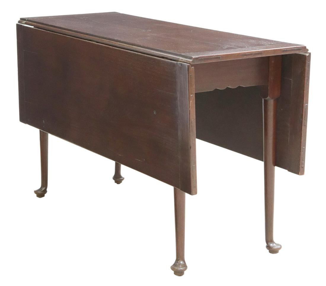 GEORGE II STYLE DROP LEAF PEMBROKE TABLE (1 of 5)