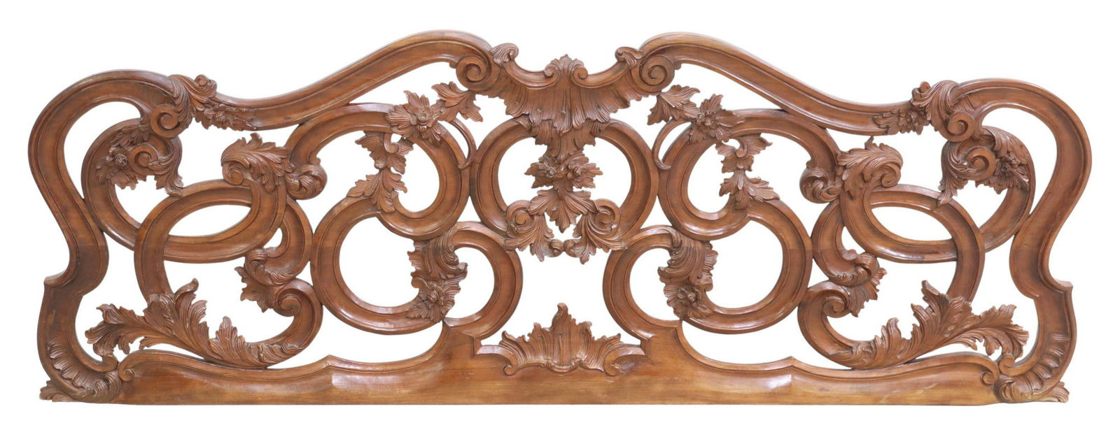 ITALIAN MARIO BENNATI LOUIS XV STYLE HEADBOARD (1 of 3)