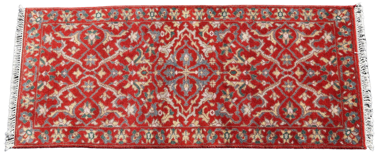 HAND-TIED INDO-SERAPI RUNNER, 5'10.5" X 2'7" (1 of 3)