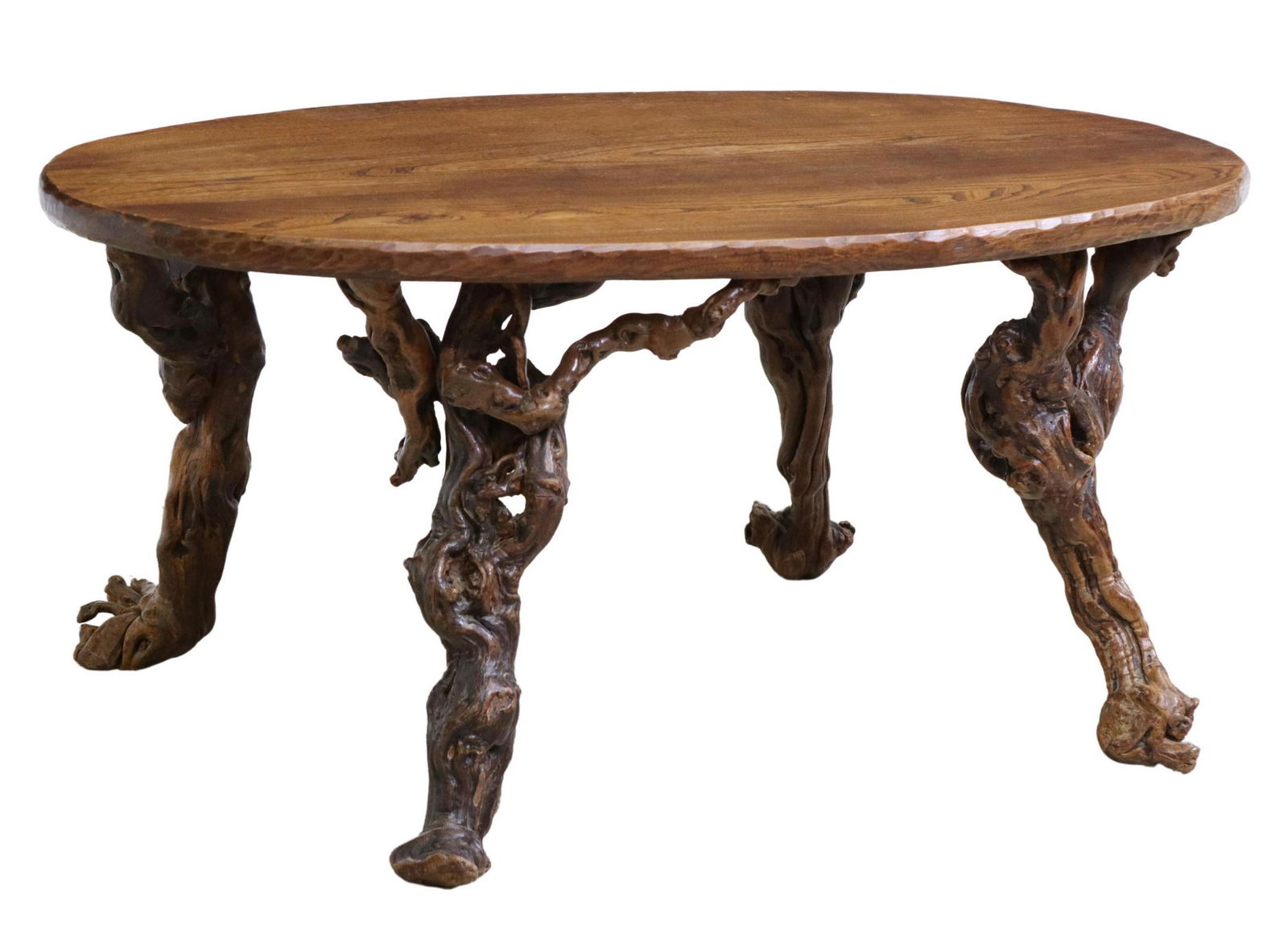 RUSTIC ELM & TWISTED ROOT COFFEE TABLE (1 of 5)