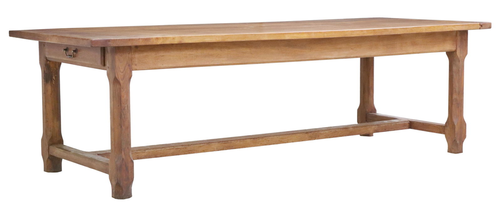 FRENCH PROVINCIAL FARMHOUSE TABLE, 99.25"L (1 of 5)