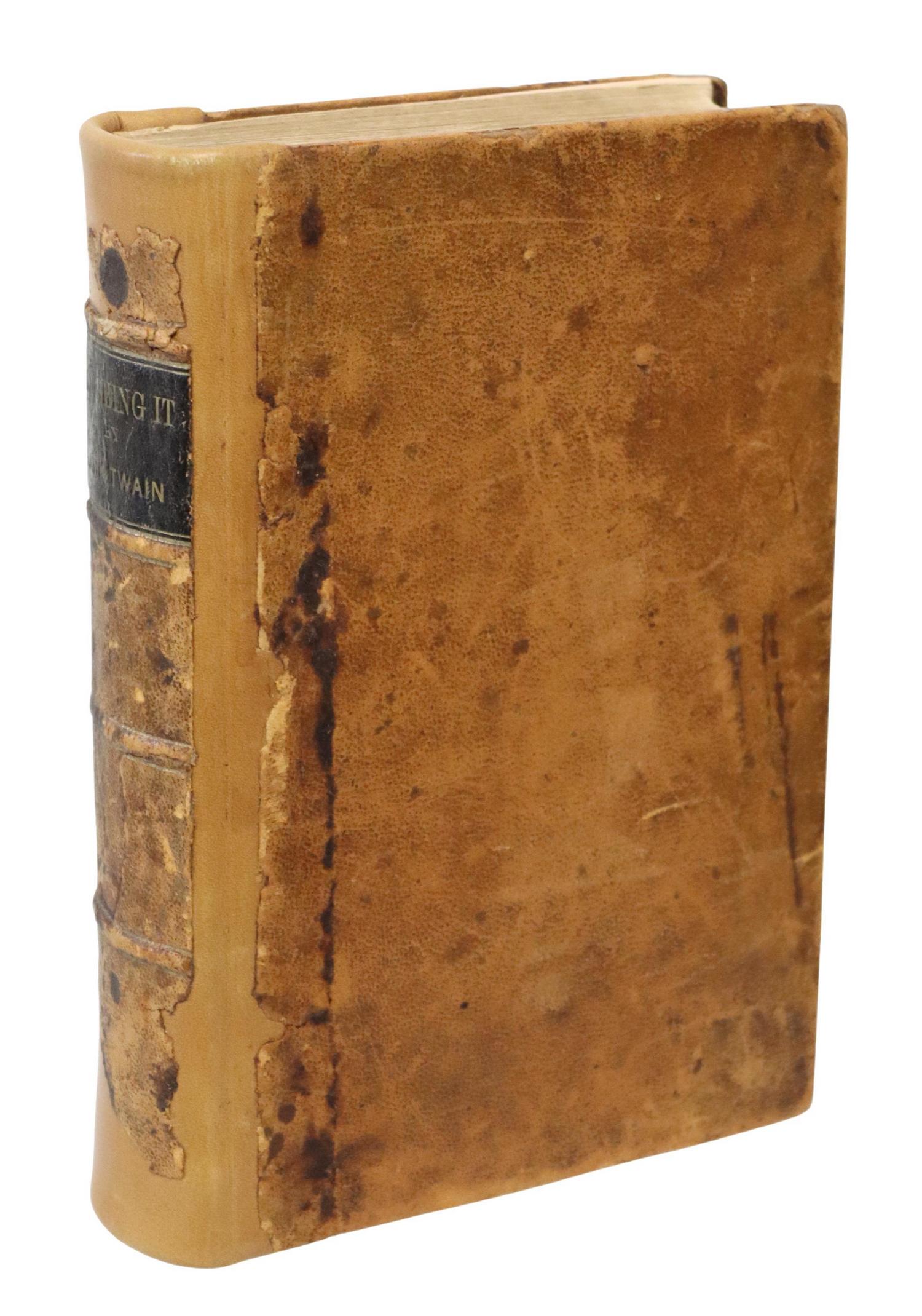 BOOK: 'ROUGHING IT' MARK TWAIN 1872 1ST EDITION (1 of 8)