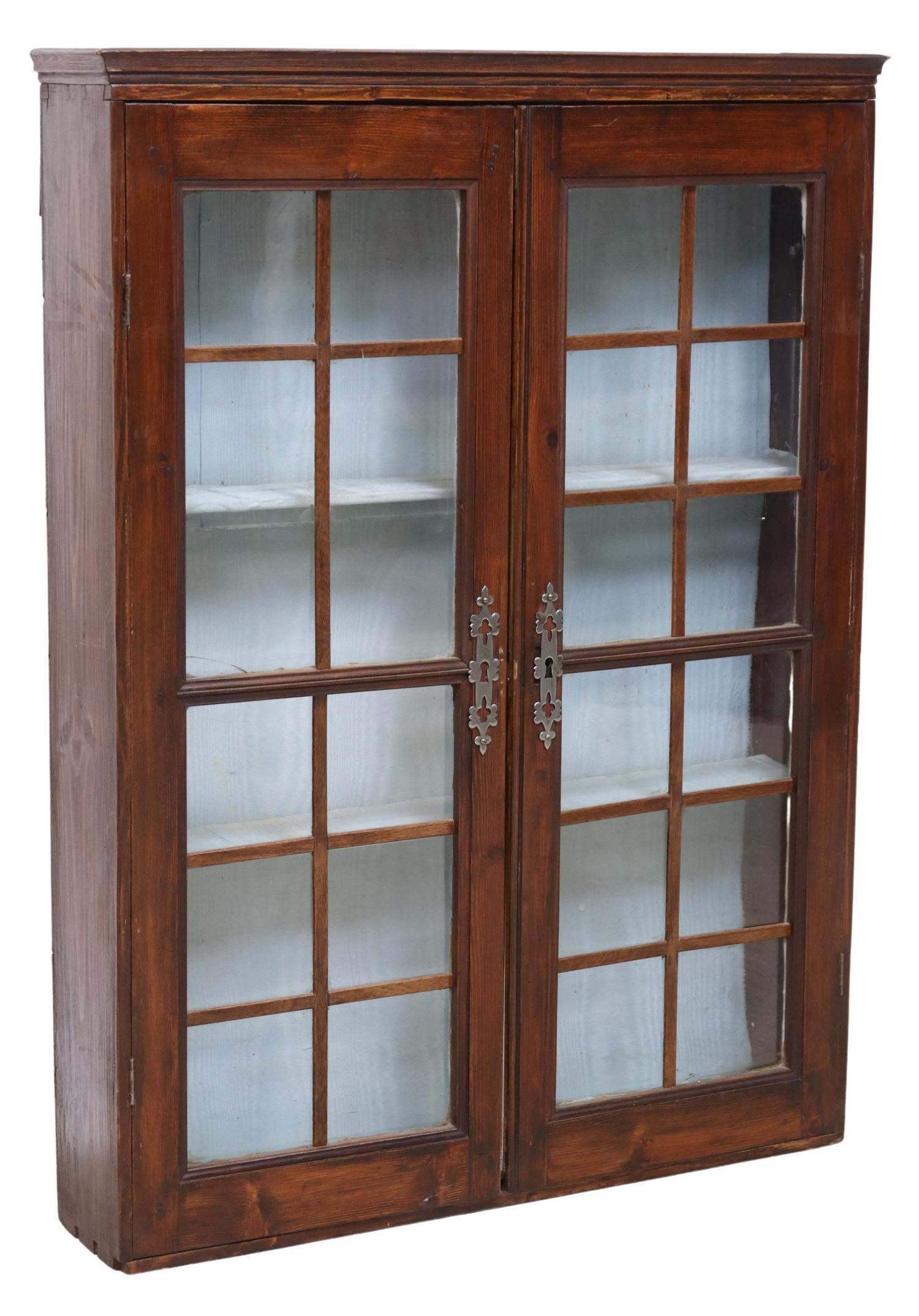 ITALIAN WALL-MOUNTED DISPLAY CABINET (1 of 4)