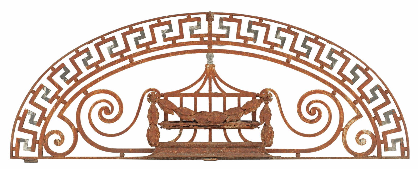 ARCHITECTURAL NEOCLASSICAL STYLE IRON DOOR MOUNT (1 of 3)