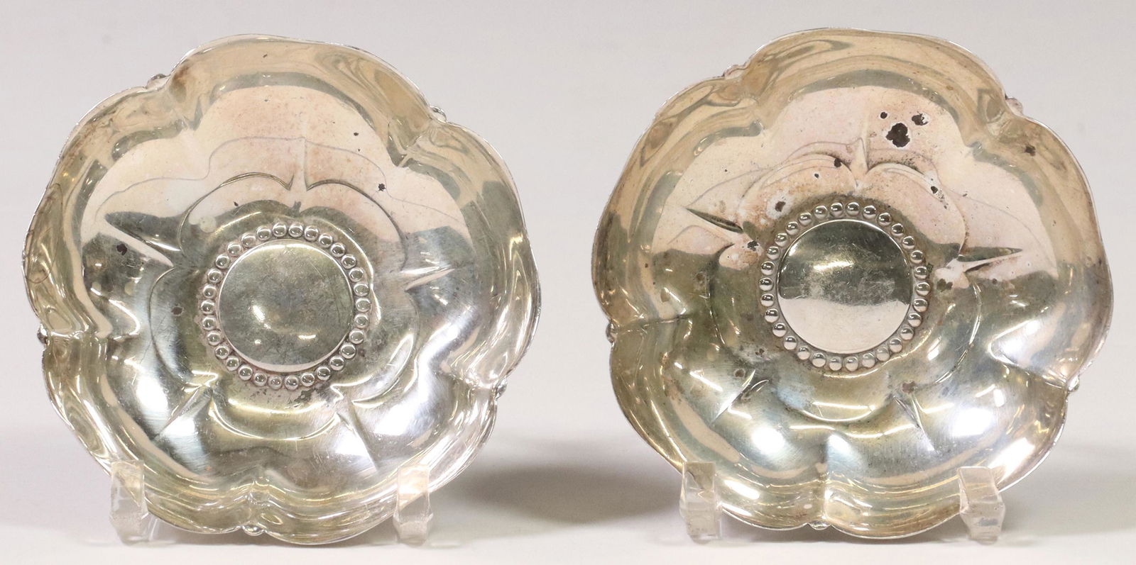 (2) TIFFANY & CO. STERLING TUDOR ROSE BOWLS (1 of 3)