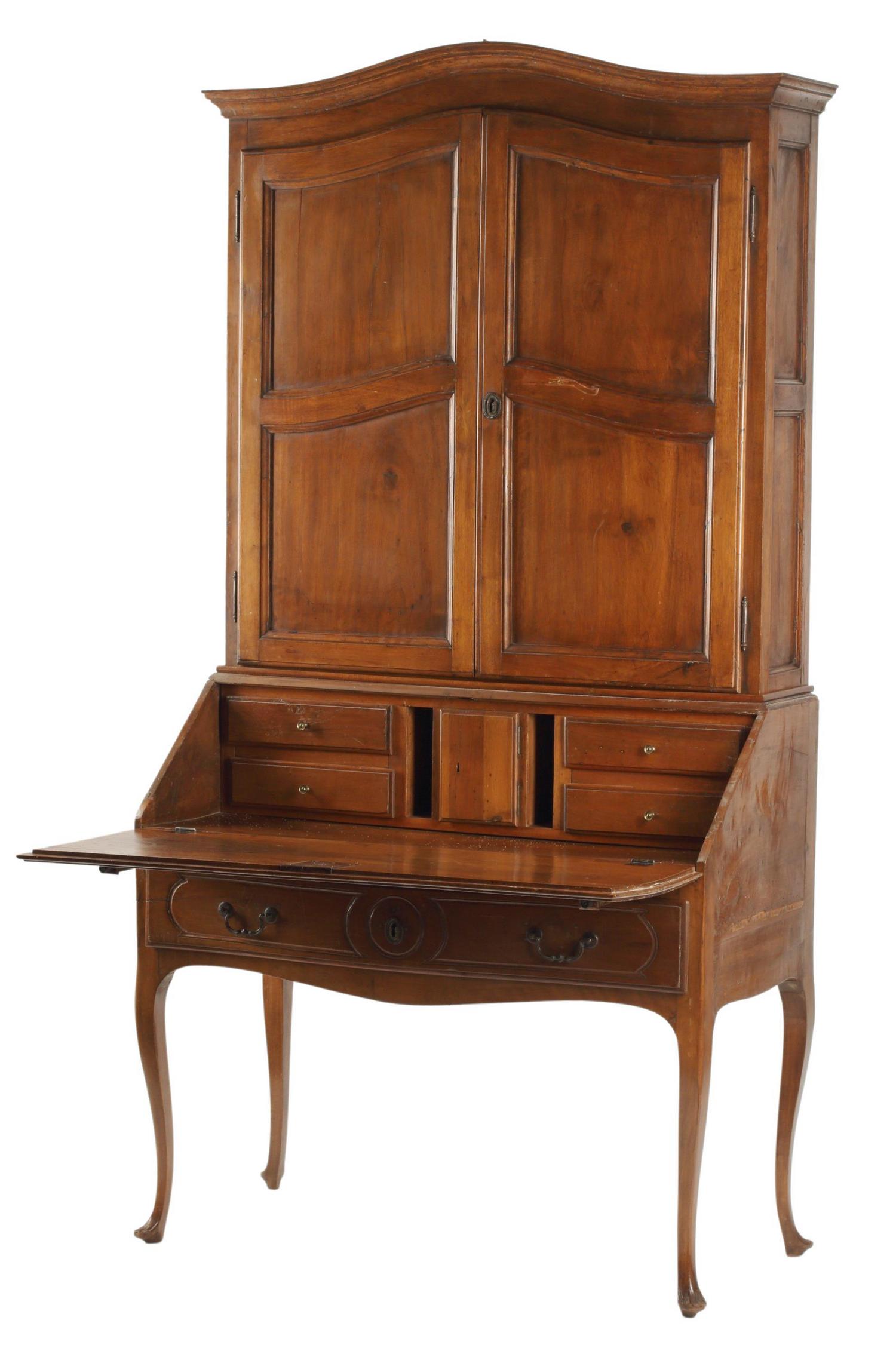 FRENCH PROVINCIAL SECRETARY BOOKCASE (1 of 4)