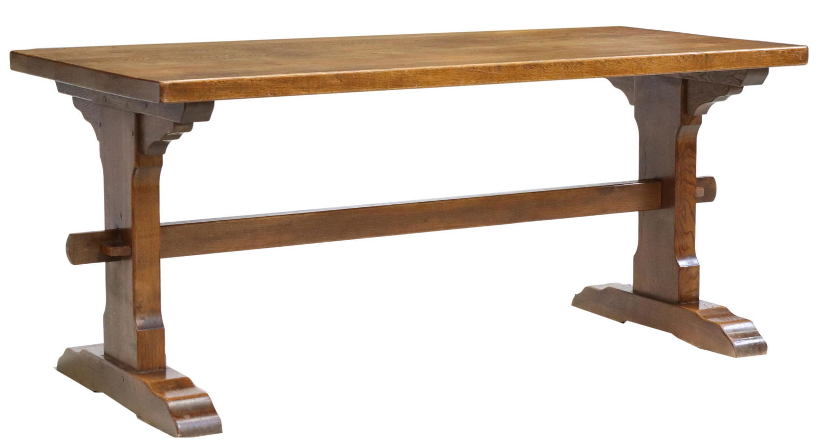 FRENCH PROVINCIAL OAK FARMHOUSE TABLE (1 of 4)