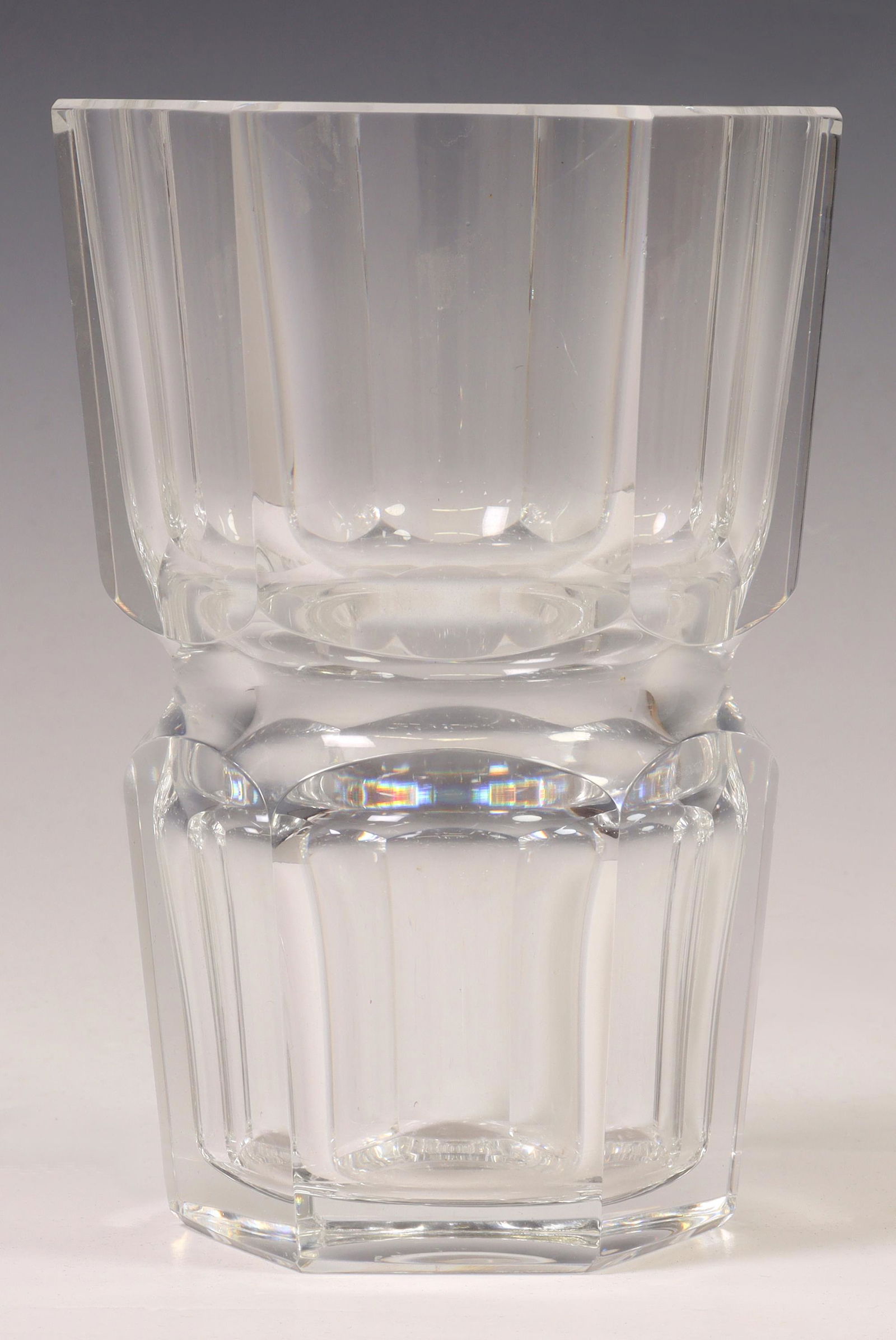 FRENCH BACCARAT 'EDITH' CRYSTAL FLOWER VASE (1 of 3)