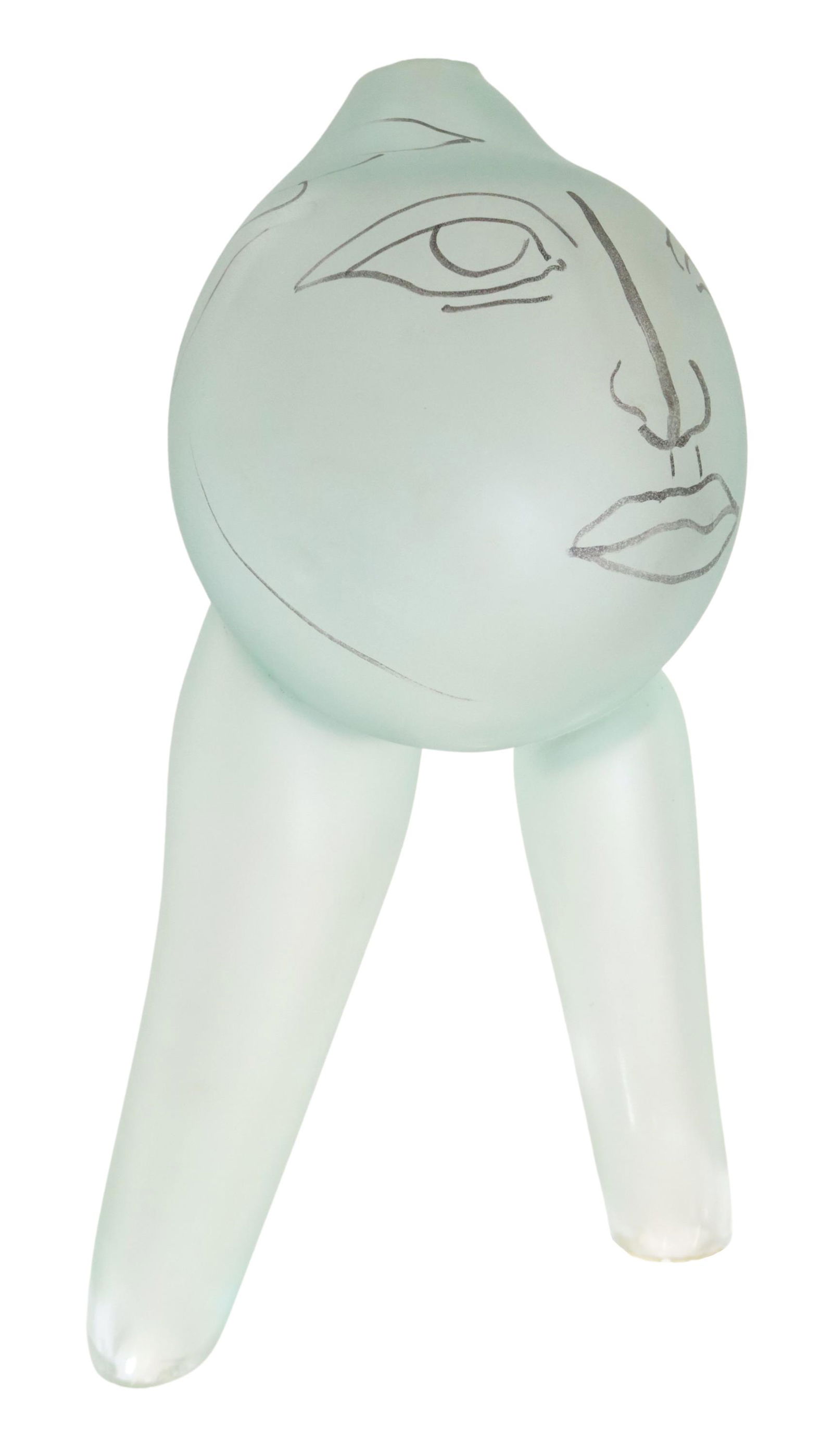 PATRICK WADLEY (ATX, 1950-1992) GLASS SCULPTURE (1 of 3)