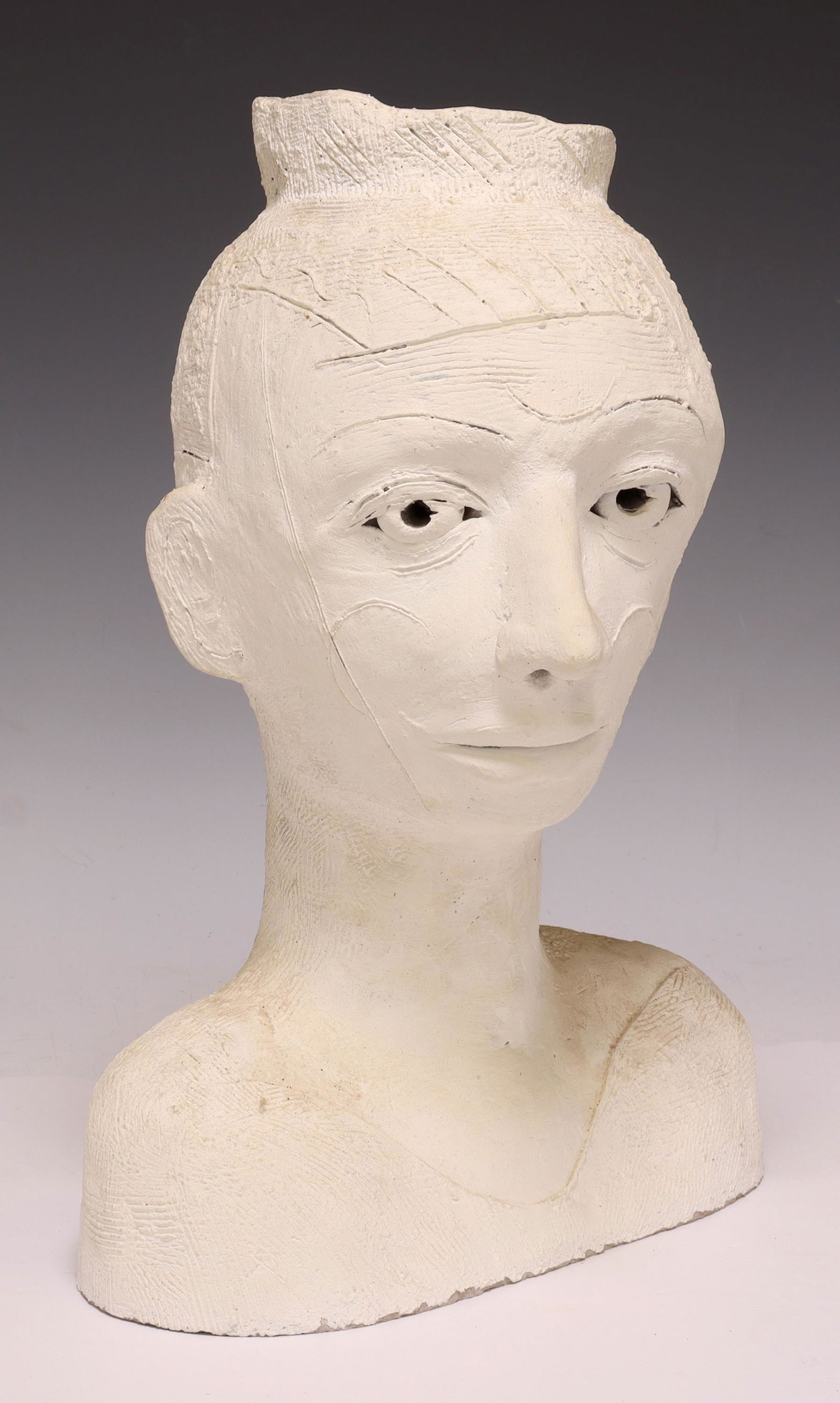 PATRICK WADLEY (ATX, 1950-1992) CERAMIC BUST (1 of 6)