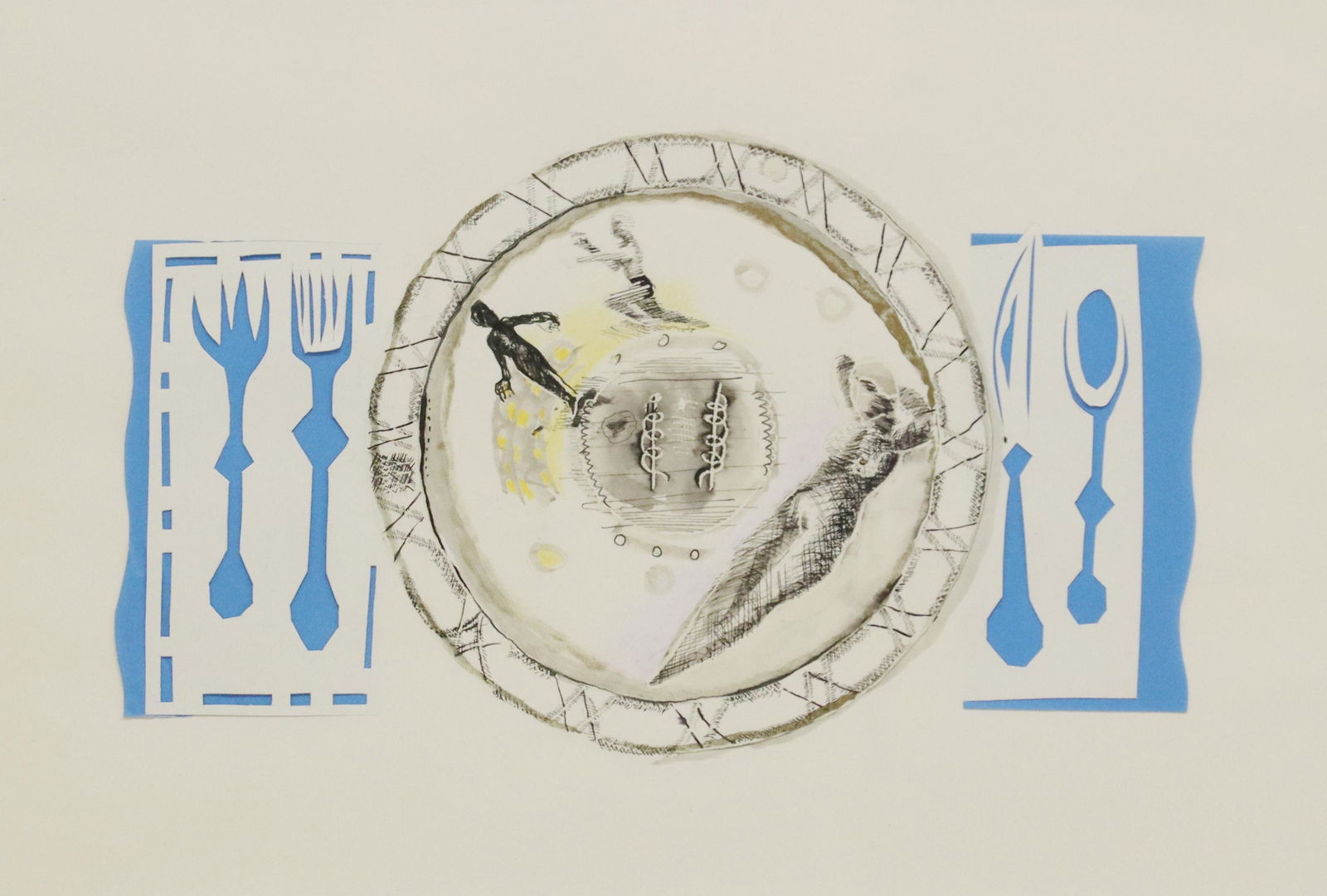 PATRICK WADLEY (ATX 1950-1992) INK & PAPERCUT (1 of 4)