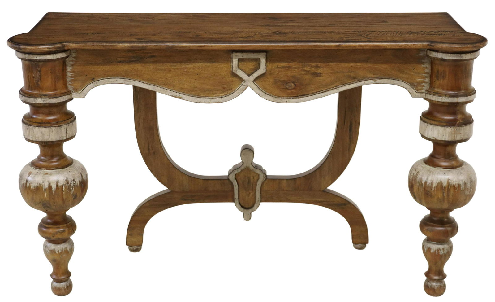 CONTEMPORARY 'PORTICO' RUSTIC CONSOLE TABLE (1 of 4)
