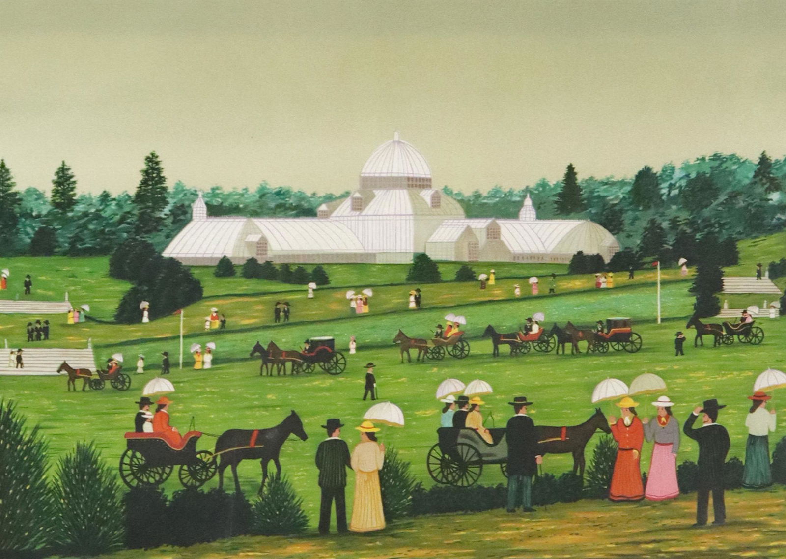 FRANCOIS 'FANCH' LEDAN (B.1949) GOLDEN GATE PARK (1 of 4)