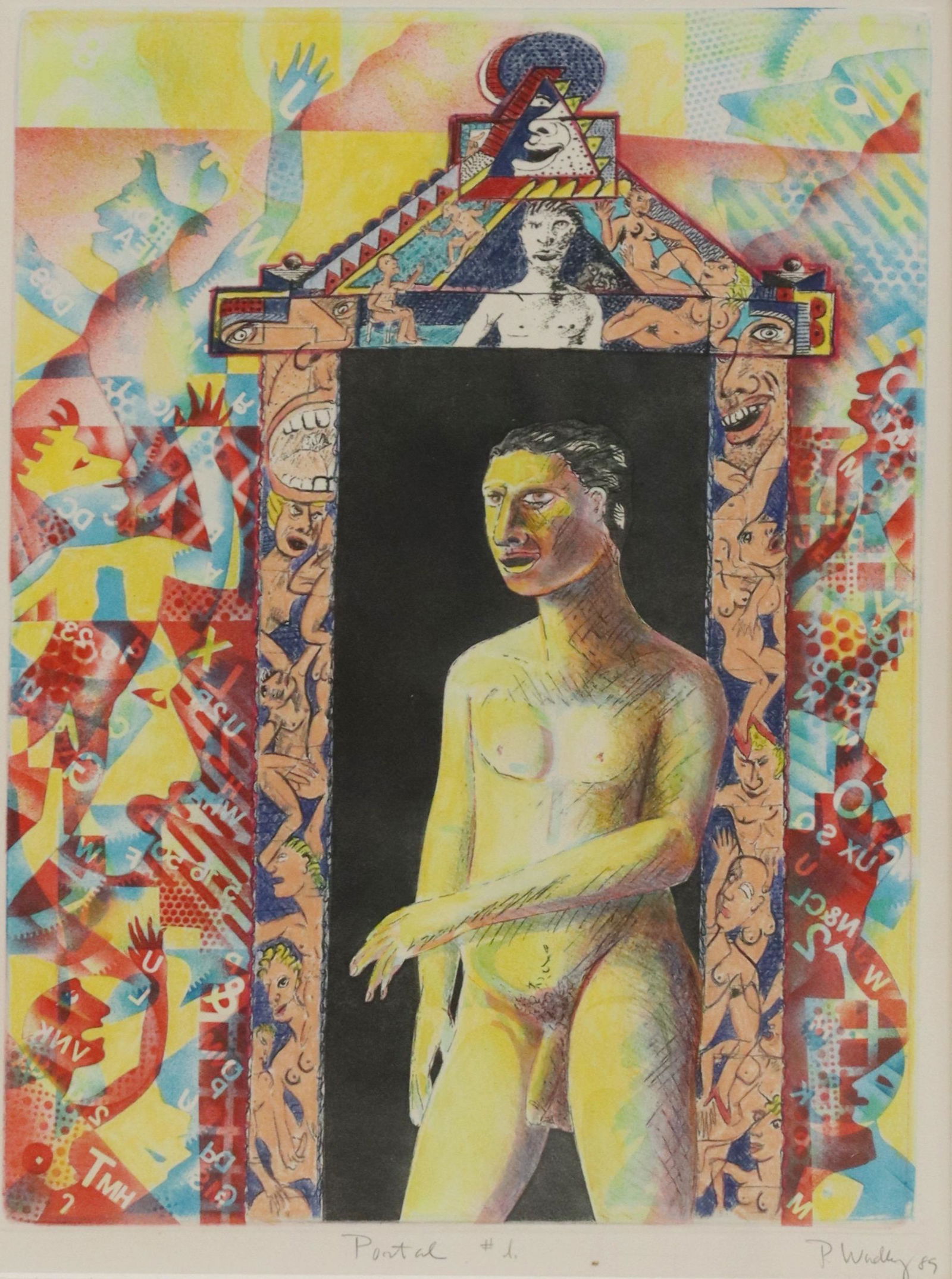 PATRICK WADLEY (ATX 1950-1992) ETCHING PORTAL (1 of 5)