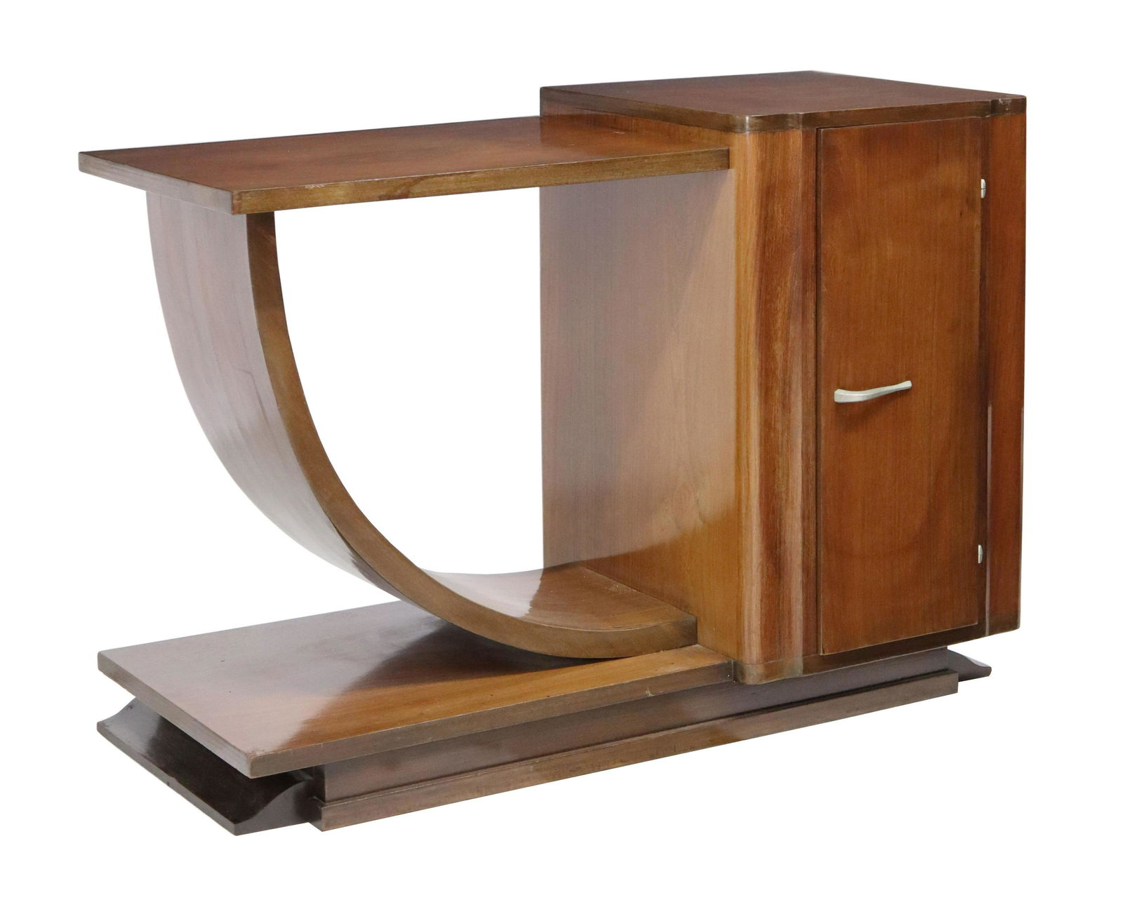 ART DECO BENTWOOD CONSOLE CABINET (1 of 5)