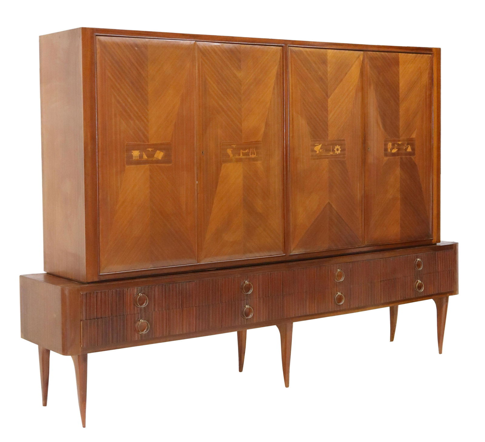 LARGE ITALIAN MID-CENTURY MODERN SIDEBOARD (1 of 5)