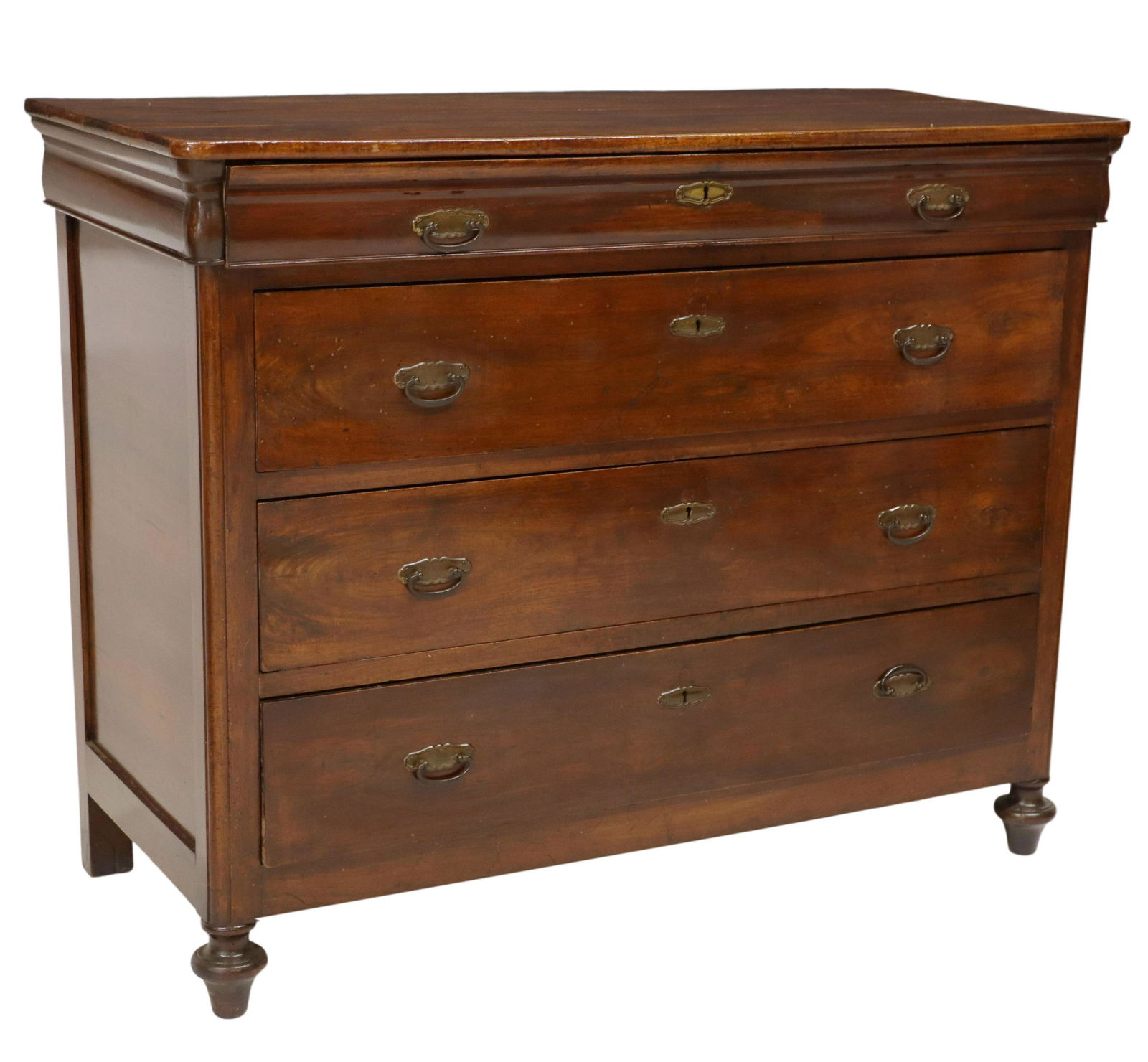 ITALIAN WALNUT FOUR-DRAWER COMMODE (1 of 5)