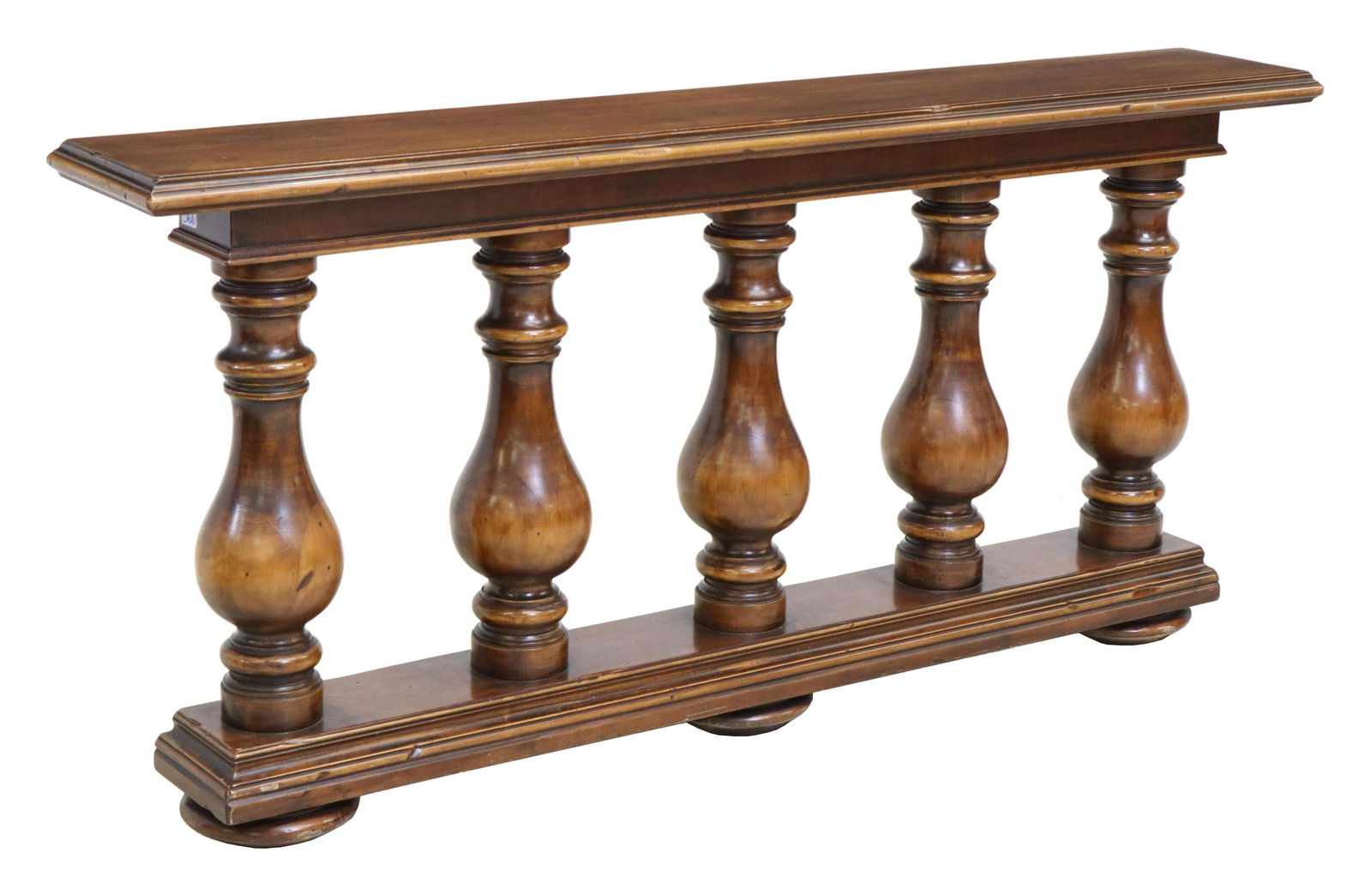 ARCHITECTURAL BALUSTRADE NARROW CONSOLE TABLE (1 of 4)