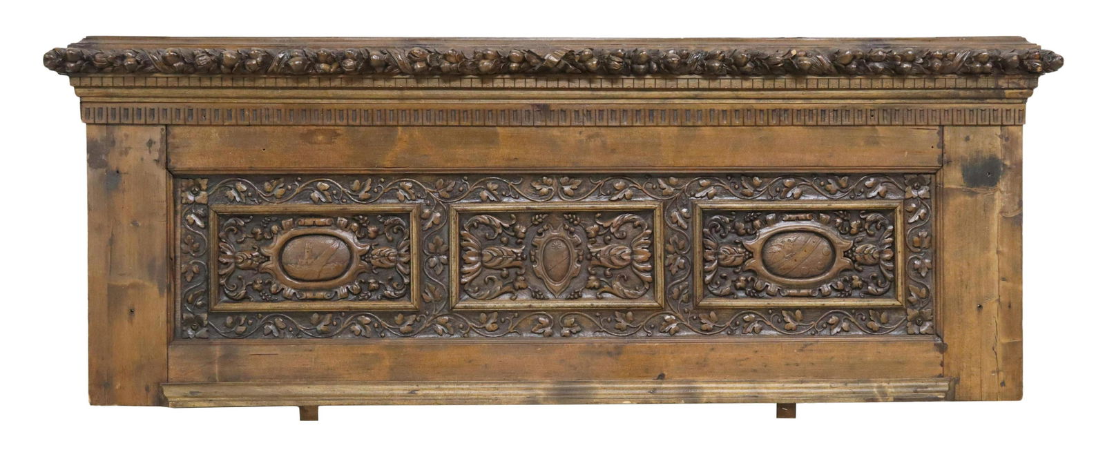 ARCHITECTURAL FRENCH HENRI II STYLE CARVED PANEL (1 of 3)