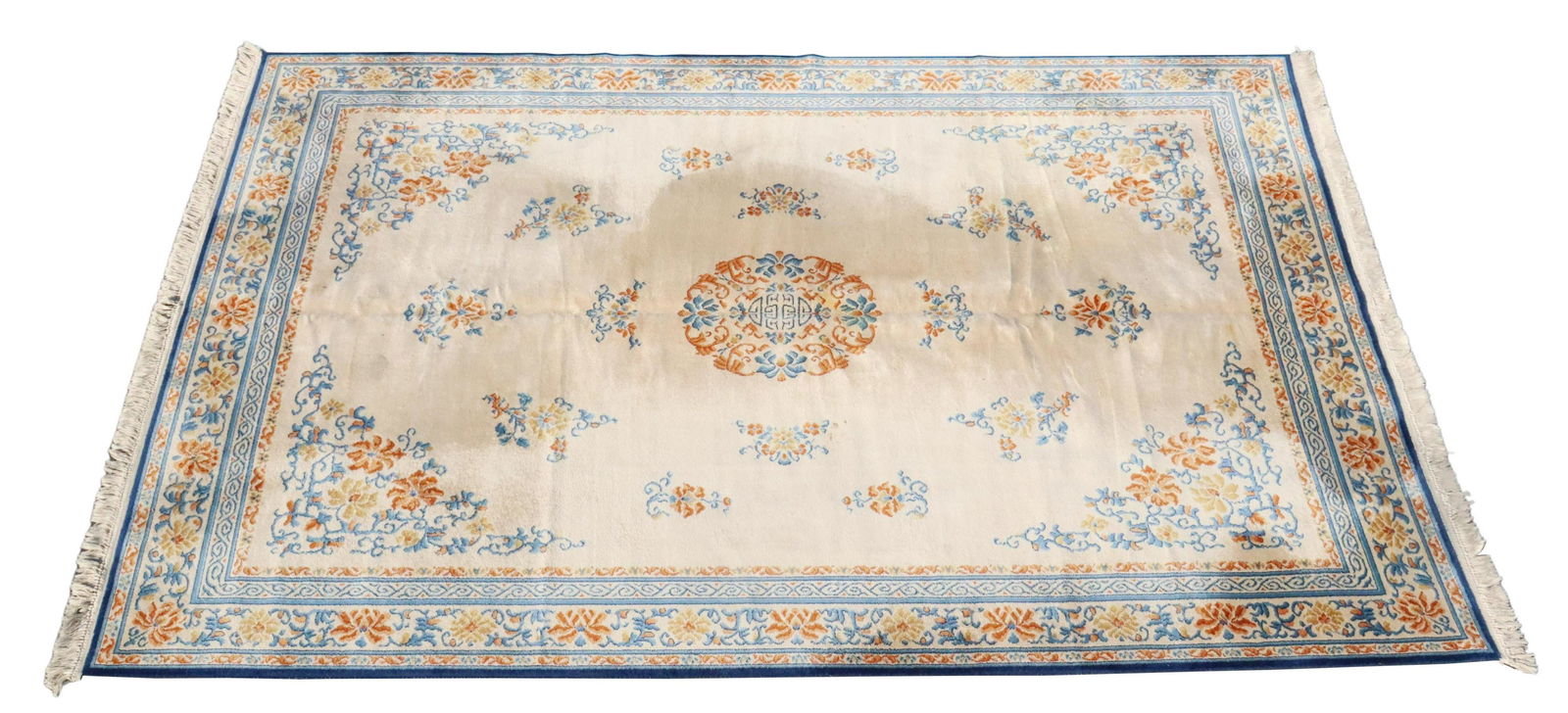 LARGE MACHINE MADE RUG, CHINA, 13'10" X 10'1" (1 of 3)