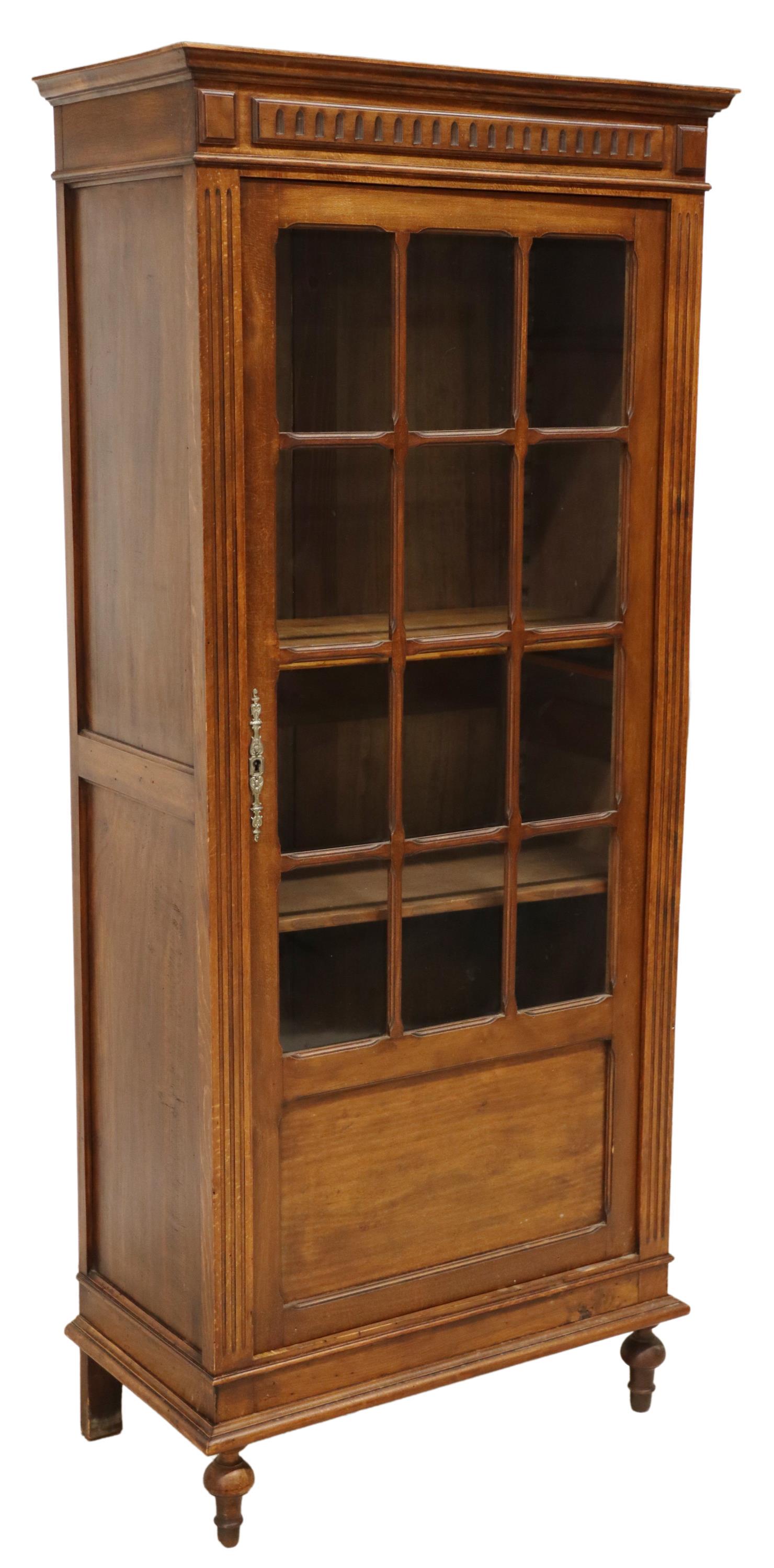 PETITE FRENCH VITRINE DISPLAY CABINET (1 of 4)