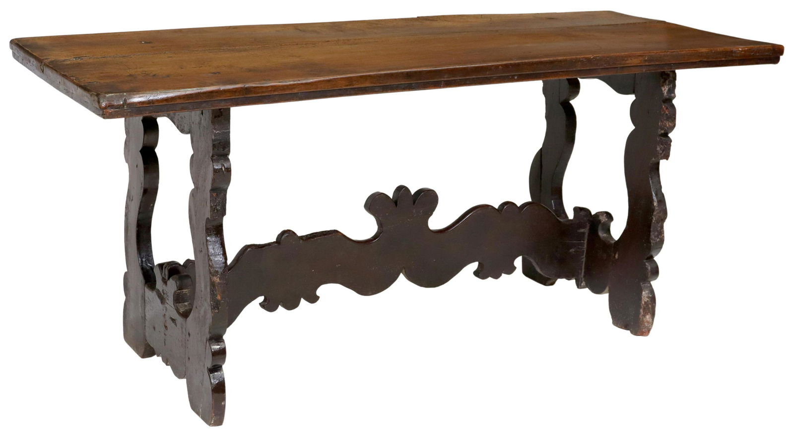 BAROQUE STYLE WALNUT TABLE (1 of 4)