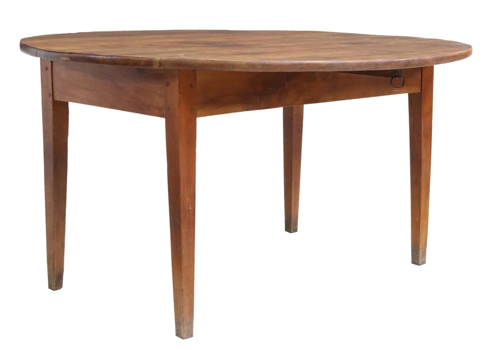 FRENCH PROVINCIAL FRUITWOOD DROP-LEAF TABLE (1 of 7)