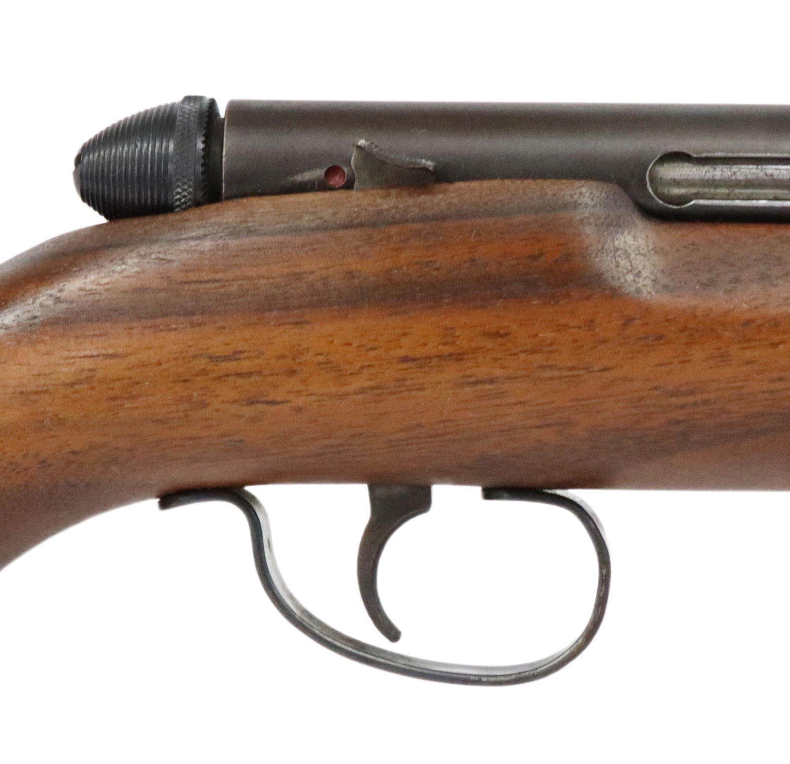 REMINGTON MODEL 550-1 RIFLE, .22 CALIBER: Remington Model 550-1, auto load, .22 S,L,LR caliber, tubular magazine, 23" barrel marked YY, indicating a 1952 manufacture, blade front sight, adjustable rear sight, shell ejection deflector, hardwoo