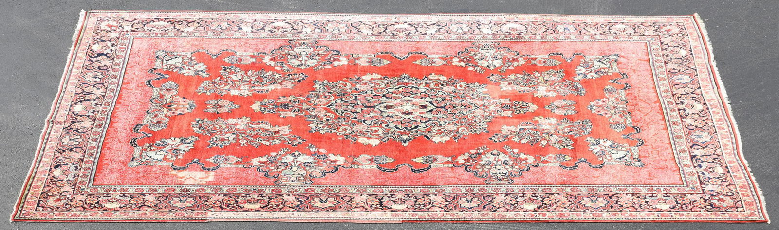 HAND-TIED PERSIAN SAROUKH MAHAL RUG, 17'9" X 11'6" (1 of 3)