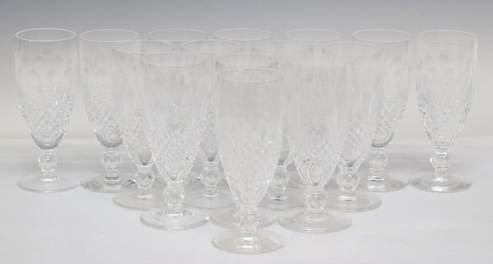 (15) WATERFORD 'COLLEEN' CRYSTAL CHAMPAGNE FLUTES (1 of 4)