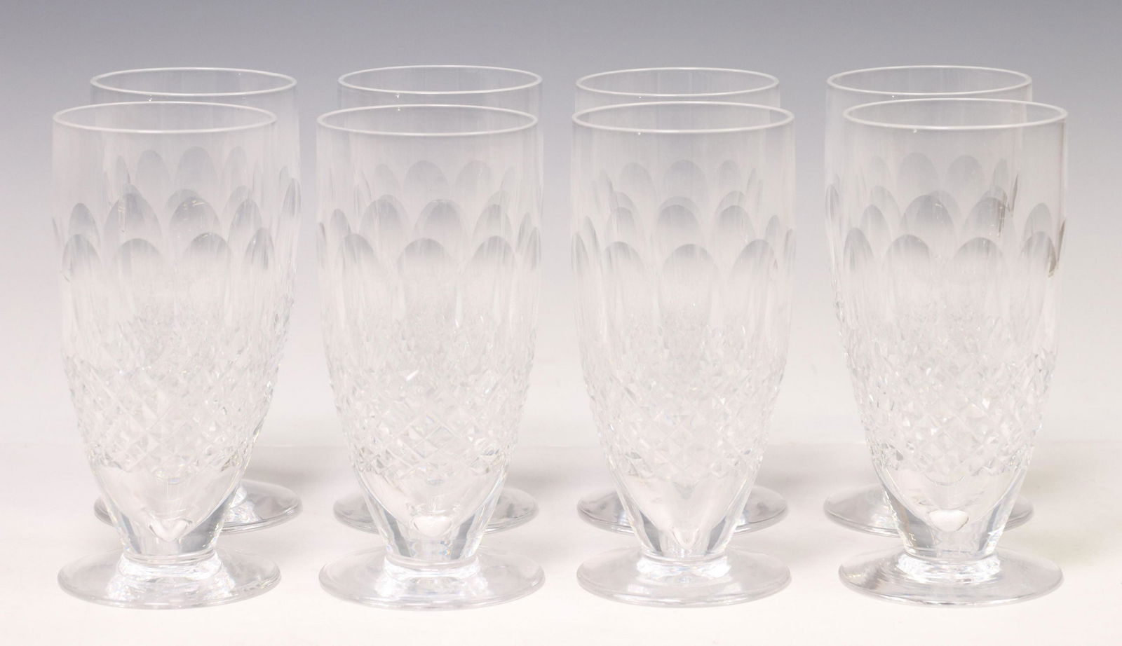 (8) Waterford 'colleen' Crystal Iced Tea Glasses Auction