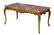 107: ITALIAN LOUIS XV STYLE BRASS & MARBLE COFFEE TABLE